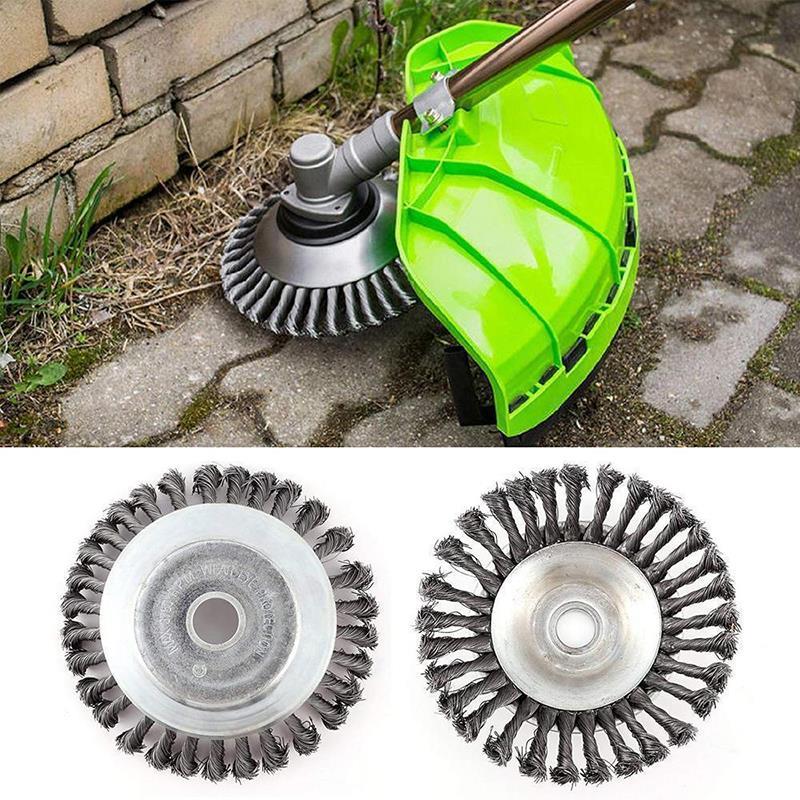 1 Pc Tête De Coupe Gazon Fil D'acier Tête De Coupe Rouille Débroussailleuse Tondeuse Fil Désherbage Tête Pour Jardin Tondeuse À Gazon