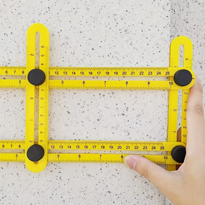 Outil De Gabarit D'angle Universel, Règle Multi-angle, Cadeau Pour Atelier De Menuiserie 1 Pièce