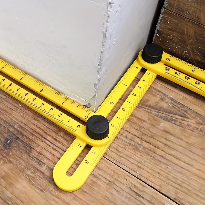 Outil De Gabarit D'angle Universel, Règle Multi-angle, Cadeau Pour Atelier De Menuiserie 1 Pièce