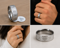 Bague Love Acier Inoxydable