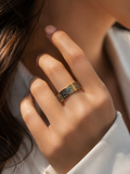 Bague Arabesque Dorée  –  Taille 57