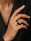 Bague Motif Floral Élégant – Taille 57 (18 mm)