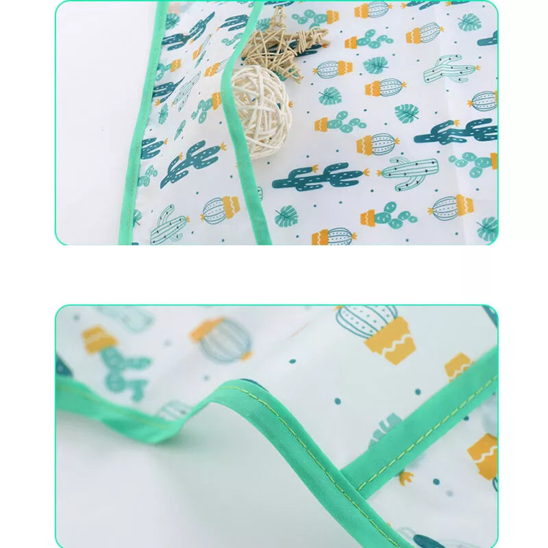 Bavoir imperméable à manches longues pour bébé de 0 à 6 ans, tablier d'alimentation pour enfant Baby Bibs New Cute Children Baby Stuff Toddler Waterproof Long Sleeve Art Smock Feeding Bib Apron for Kids 0-6 Years