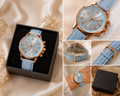 Montre Femme Chic Bleu Ciel