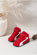 Baskets montantes rouges enfant – Rock & Joy
